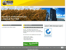 Tablet Screenshot of laendlefutter.at